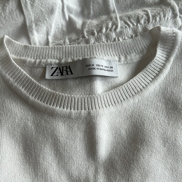 Zara white tank top - Picture 2 of 2